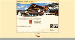 Desktop Screenshot of pensionpichler.com